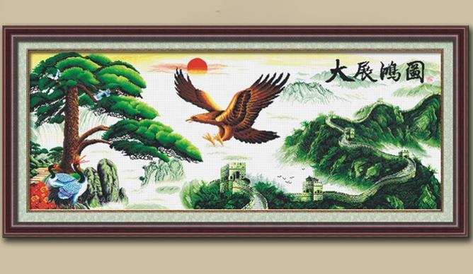 春天十字绣加盟
