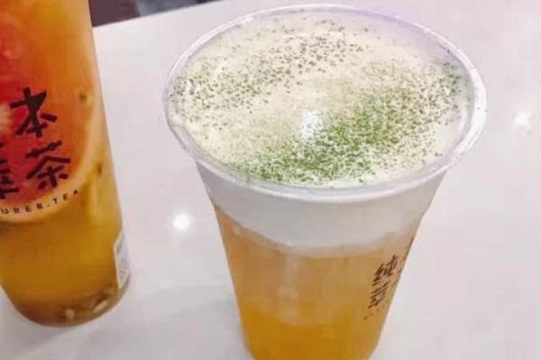 纯本萃茶加盟