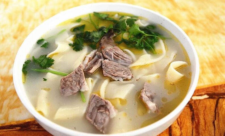 羊肉汤烩面