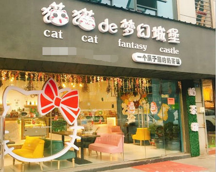 猫猫de梦幻城堡奶茶