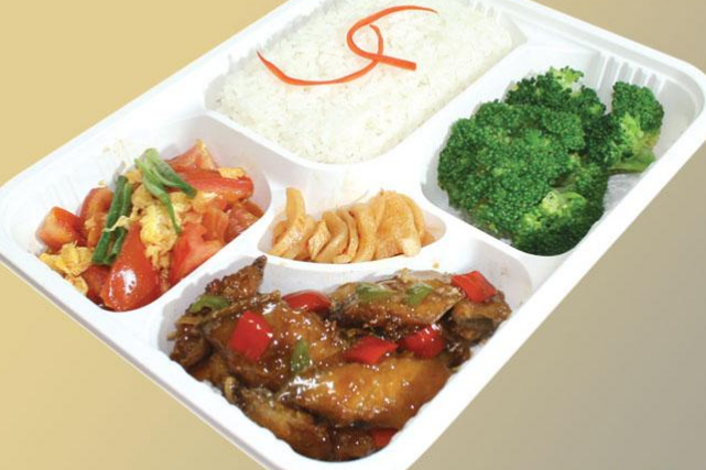 快餐盒饭