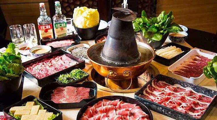 铜锅涮肉