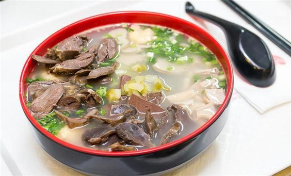 鸭血粉丝汤