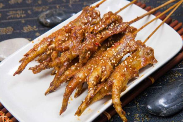 烤鸡爪 烤鸡爪