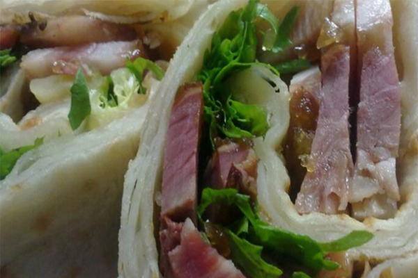 大饼卷肉
