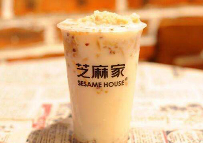 芝麻家奶茶加盟