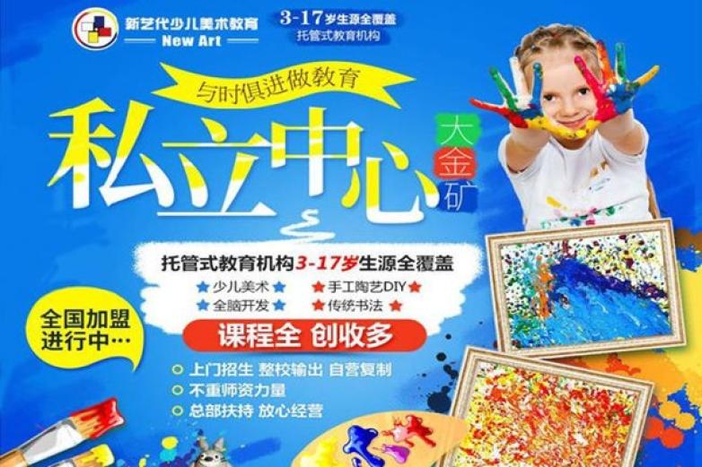 新艺代少儿美术加盟