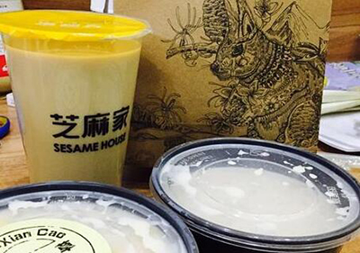 芝麻家奶茶加盟
