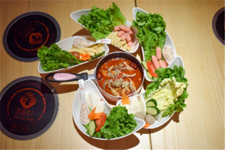 美颜素猪肚鸡汤饭加盟