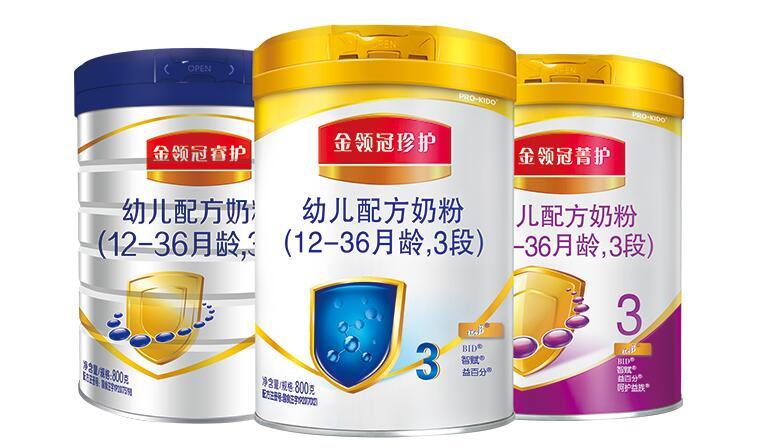 伊利金领冠配料奶粉加盟