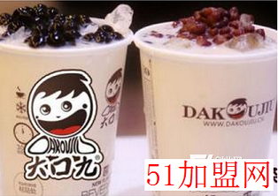 大口九奶茶加盟