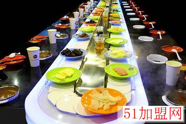 五味旋转火锅加盟