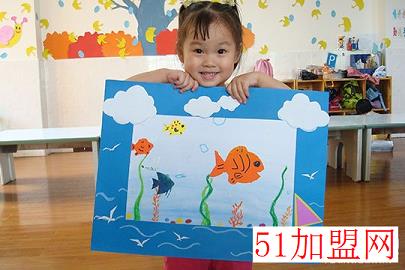 青蓝少儿美术加盟