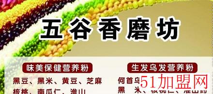 五谷香磨坊加盟
