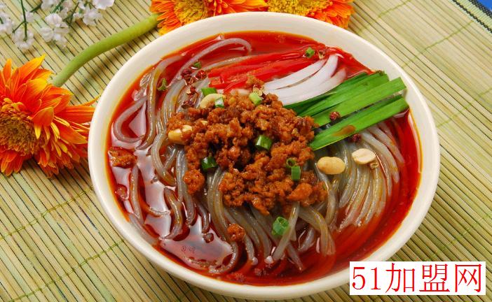 杂酱酸辣粉加盟