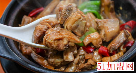 甘旗卡黄焖鸡米饭加盟