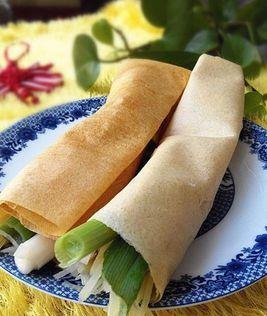 煎饼卷大葱