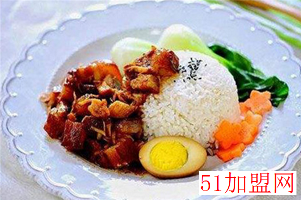 豪口福台式卤肉饭加盟