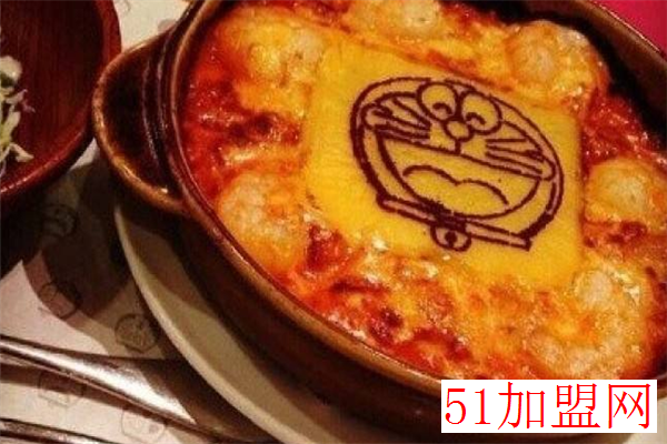 哆啦a梦主题餐厅加盟