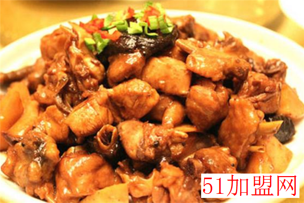 满口香黄焖鸡加盟
