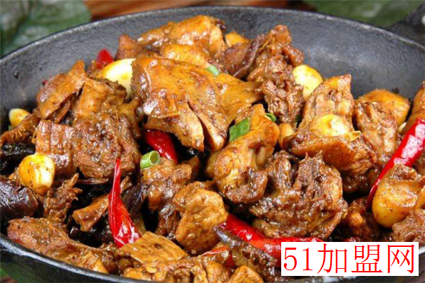 黄记黄焖鸡加盟