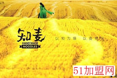 知麦手擀面加盟