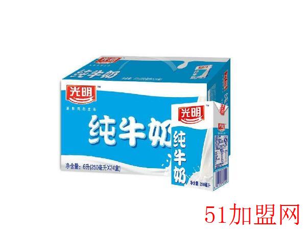 光明鲜奶屋加盟