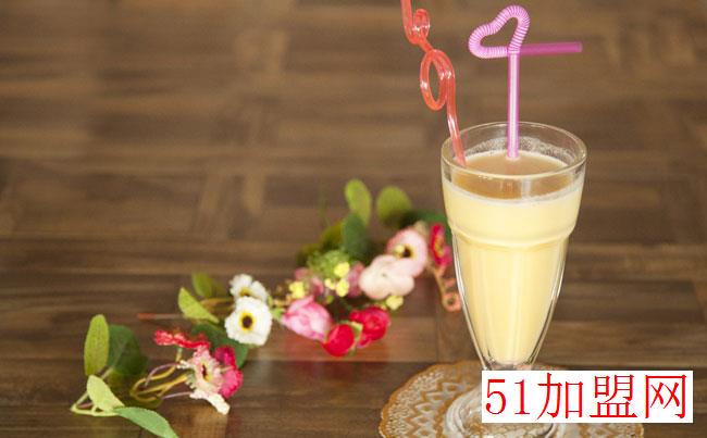大口九奶茶加盟