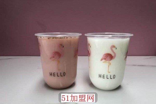 火烈鸟奶茶店加盟