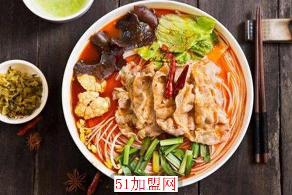 粲记重庆火锅米线加盟
