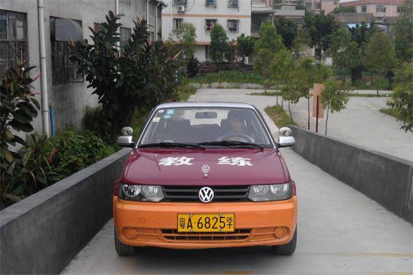 索菲学车练车