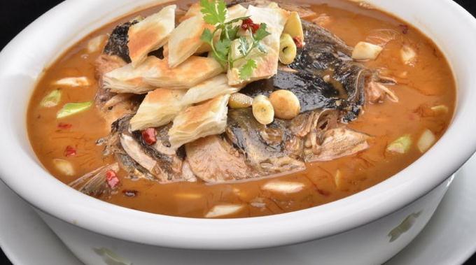 阿三鱼头泡饼