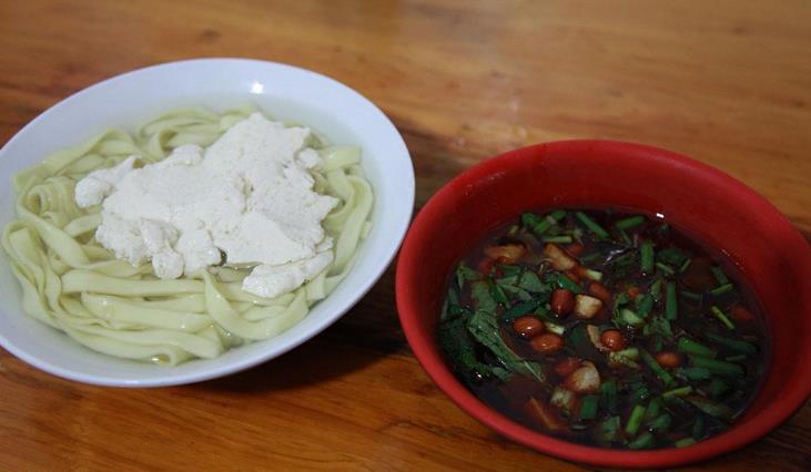 刘成祜豆花面