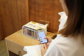 香蕉说酒店无人售货机