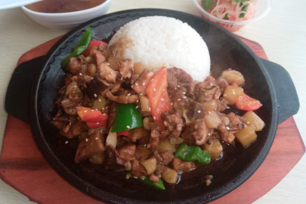 真牛铁板香米饭