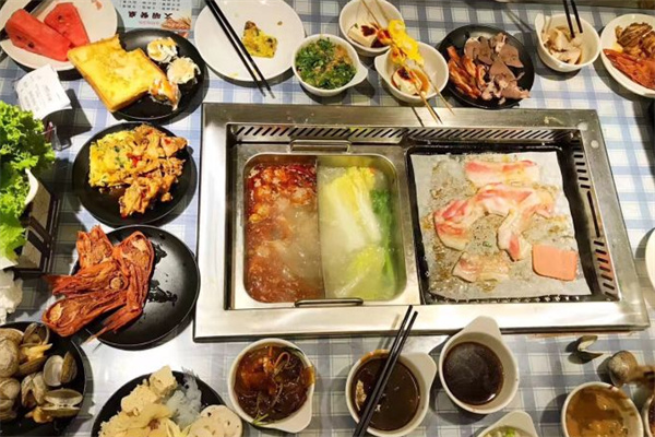 佰味龙自助火锅烤肉