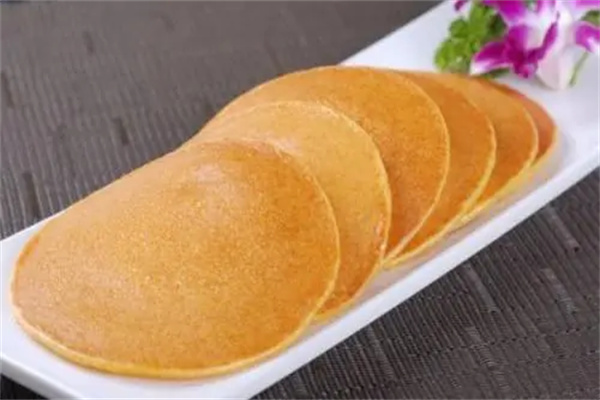 石磨玉米饼