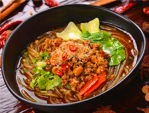 巴方酸辣粉加盟