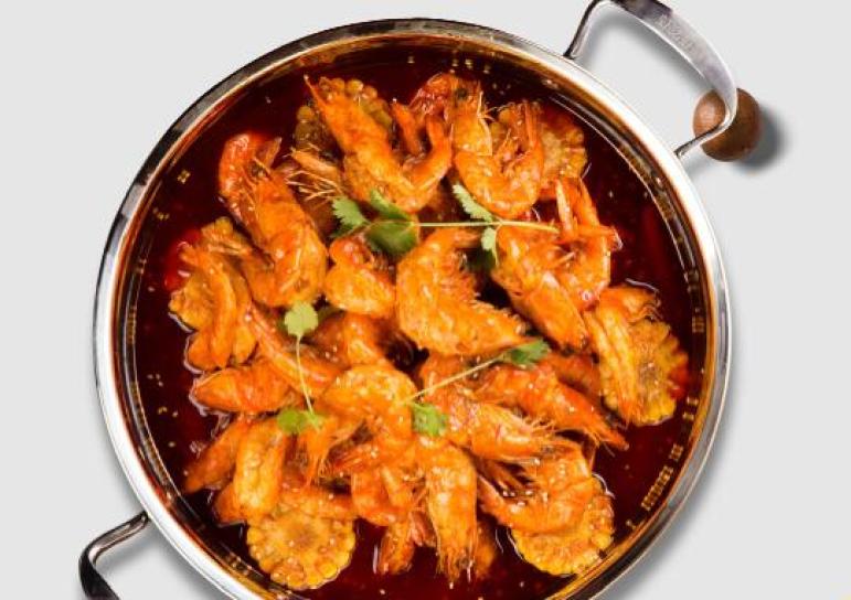 虾吃虾涮虾火锅